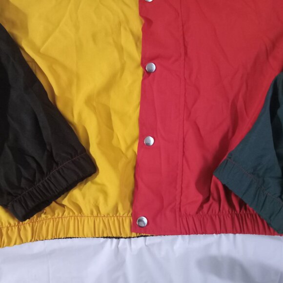 Romwe Vintage 90s Colorblock Windbreaker sz XL/ 12 - Picture 7 of 8